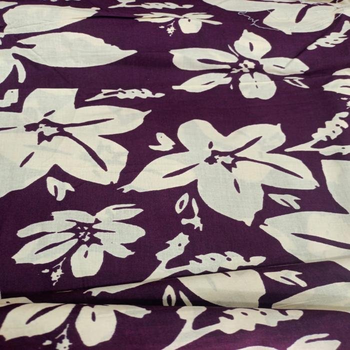 Cotton Material – Violet