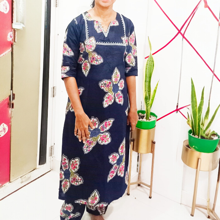 Vatican Silk Co-ord Set With Lining